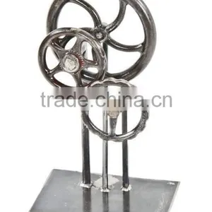 Handmade Antique Metal Sculpture thumbnail-1