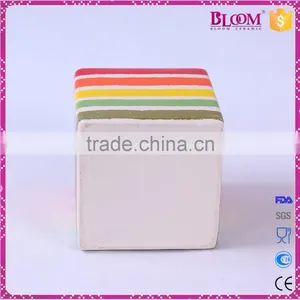 Handmade Square Shape Ceramic Balcony Flower Pots thumbnail-3