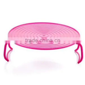 High Quality 120g Kitchenware Plastic Microwave Oven Bowl Stand Holder Rack thumbnail-5