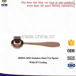 OEM and ODM 5 ML Metal Tea Spoon With LOGO thumbnail-3