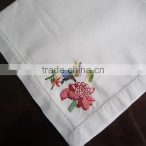 DINING TABLE SET WITH HAND EMBROIDERED DETAILS, 100% MADE FROM NATURAL SILK IN VIETNAM thumbnail-5