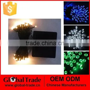 100 LED Solar Light Lighting for Garden Christmas Party Outdoor Wedding Led String Fairy Solar Lamp 12m 40ft 3 Color G0082 thumbnail-1