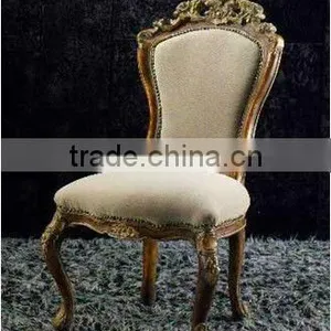 Antique Victorian Living Room Fabric Chair for Home Usage thumbnail-3