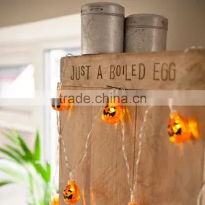 10 Halloween Pumpkin Battery Operated LED Fairy Lights thumbnail-3