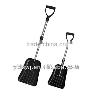 9.5" Telescopic Mini Snow Shovel With Aluminum Shaft thumbnail-1