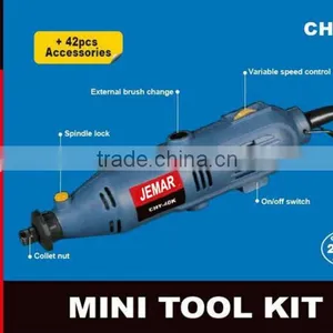 JMT40K Hobby Tool Kit, Mini Grinder Kit, Mini Tool Kit, Mini Polishing Kit thumbnail-3