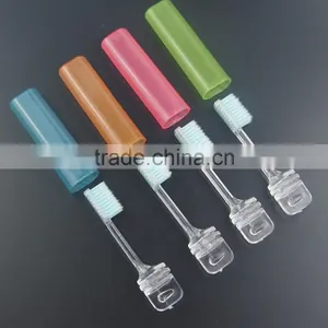 Cheap Hot Selling Disposable Travel Set Hotel Foldable Travelling Toothbrush thumbnail-4
