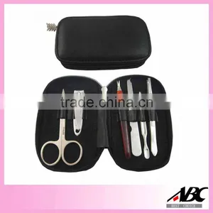 Fashion Item Purple Pouch 8pcs Manicure Pedicure Tools thumbnail-6