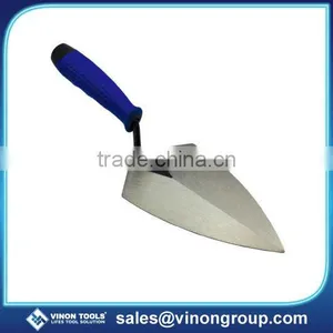 Bricklaying Trowel, Bucket Trowel With Soft Grip Handle thumbnail-1
