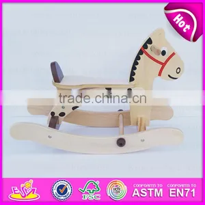 2016 New Design Baby Wooden Horse Walker,new Fashion Rocking Horse Baby Walker, High Quality Baby Walker W16A015 thumbnail-3