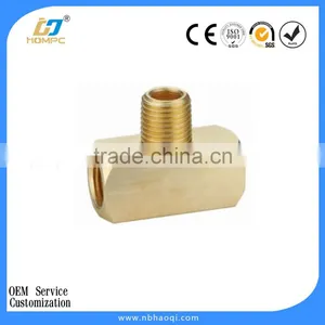 Female Thread Forged Brass Male Branch Tee thumbnail-1