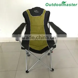 Adjustable Picnic Fishing Steel Quilted Folding Camping Chair thumbnail-1