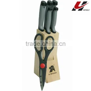 Kitchen Knife Acrylic Block Set thumbnail-1