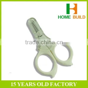 Factory Price HB-S3100 CE Qualified Plastic Cover Baby Nail Scissors thumbnail-1