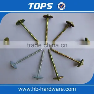 Galvanized Umbrella Head Roofing Nails With Smooth/Twist Shank by Low Price thumbnail-5