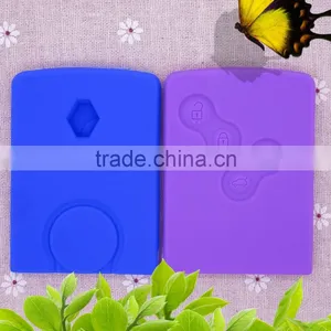 Colourful Car Key Silicone Cover for Renault thumbnail-1