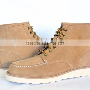 Moc Toe Leather Boots thumbnail-1
