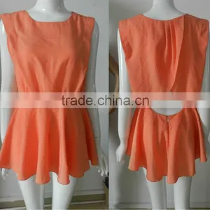 2013 Best Sale Chiffon Summer Mini Fashion Dress thumbnail-1