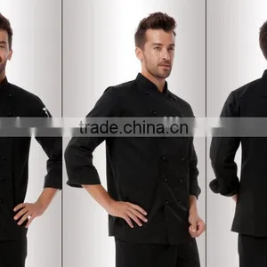 Custom Made Cotton Chef Coat Uniform thumbnail-1