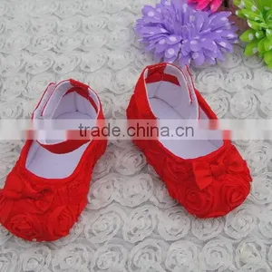 Wholesale Baby Rosette Shoes Cute Newborn Baby Shoes in Bulk Baby First Walker Shoes thumbnail-2