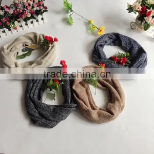 Flat Machine Girls Fashion Cheap Knit Scarf thumbnail-1
