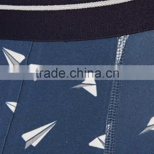 Hot Men Underpant Briefs With Paper Planes Print, Cheap Briefs for Men thumbnail-3