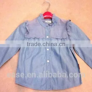 2016 New Arrival China Children Jeans Shirts thumbnail-3