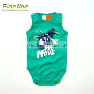 Plain Eco Bamboo Clothes Baby Rompers Cute Baby Clothes thumbnail-2