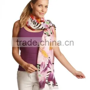 TROPICAL MIRROR SCARF thumbnail-1