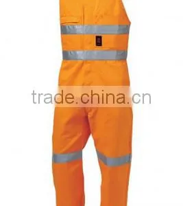 Personalized Durable Sleeveless Overalls With Reflective Tape thumbnail-1