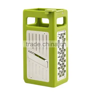 Kitchen Gadgets Vegetable Fruit Slicers Cutter Fold Flat Grater Plus Folding Box Grater Shredded Slicer Cooking Tools KC1394 thumbnail-1