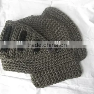 Hot Sell Roman Knight Helmet Hat Crochet Winter Warm Mask Beanies Cap thumbnail-4