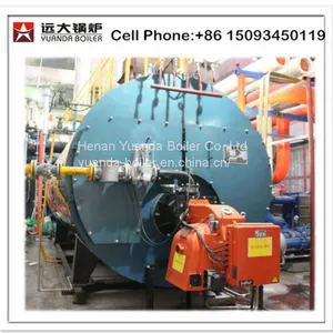 150 Bhp Fire Tube 2000kg 2 Ton Oil Fired Steam Boiler thumbnail-1
