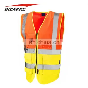 High Quality Custom Colorful Vest Breathable Singlet Workwear Sleeveless Uniform For Unisex thumbnail-1