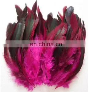 Wholesale 30-40cm Bright Pink Rooster Tail Feathers thumbnail-2