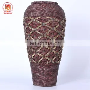 Home Decoration Design Flower Simple Style Rattan Vase Decor thumbnail-1