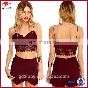 New Fashion Woman Clothese Two Piece Set off Shoulder in Red thumbnail-1