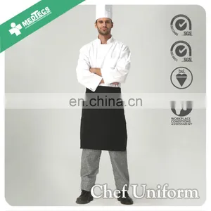 Black Half Apron for Chef thumbnail-1