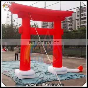 Fashion Design Inflatable Arch, Inflatable Red Memorial Archway for Outdoor thumbnail-1