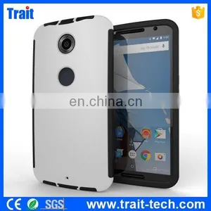 Factory Price Full Screen Protect Back Cover Case For Motorola Google Nexus 6 thumbnail-1