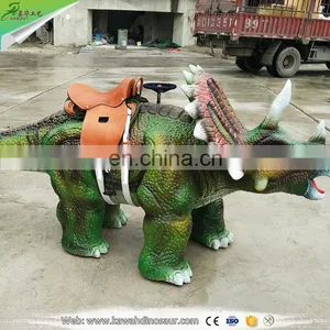 KAWAH Playground Equipment Animatronic Riding Dinosaur thumbnail-1