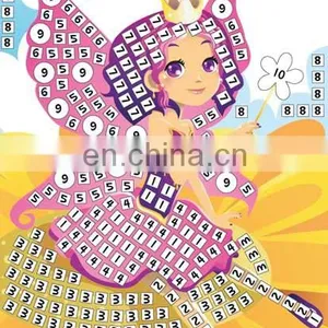 2015 New Design DIY Toy Set Mosaic Sticker Art Set for Kids-fairy1 thumbnail-1