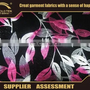Foil Velvet Fabric For Sofa USE Knitted Fabric With Colours Foil thumbnail-1