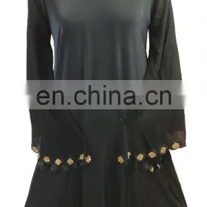 Decent Casual Wear 2017 Plain Abaya Burkha / Latest Islamic Wear Burqas 2017 (dubai Abaya 2017) thumbnail-5