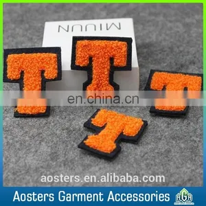 Design Brand Name Embroidery Logo Cheap Embroidered Patches thumbnail-1
