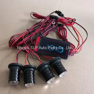 4W LED Vehicle Flash White Strobe Emergency Lights Security Bulbs Truck Bike Car thumbnail-1