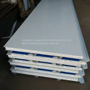 970 Insulation Board Metal Roofing Sheet Sandwich Panel Water Proof Sandwich Sheet thumbnail-3
