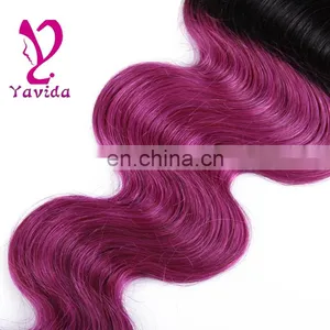 Peruvian Ombre Hair Ombre Hair Wefts Human Braid Hair Bulk thumbnail-2
