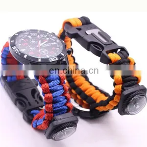 China Factory Paracord Watch Survival Watch Multifunctional Sport Watch thumbnail-2