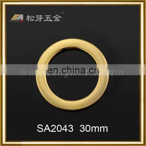 Songa Metal SA2043 Metal Plates for Handbags Zinc Alloy Ring Buckle thumbnail-2